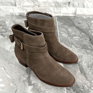 Brown Suede Kate Soade Booties
